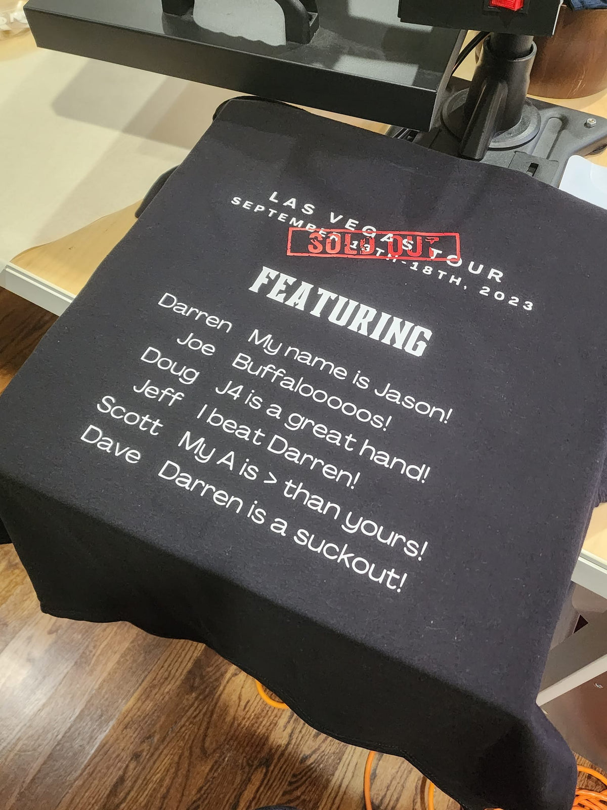 Custom T-shirt (Shipping Included)
