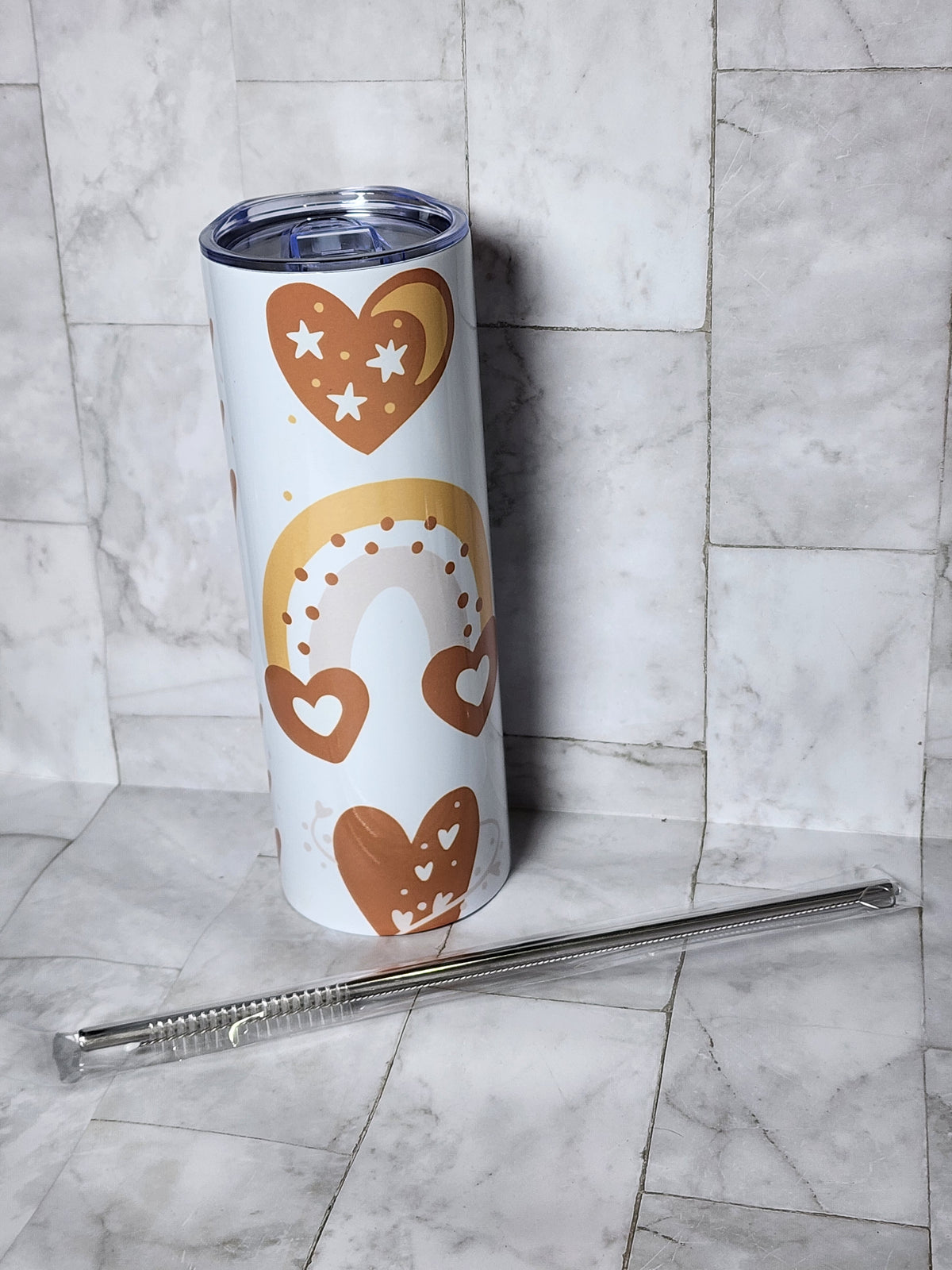 Custom 20oz Skinny Tumbler (Shipping Included)