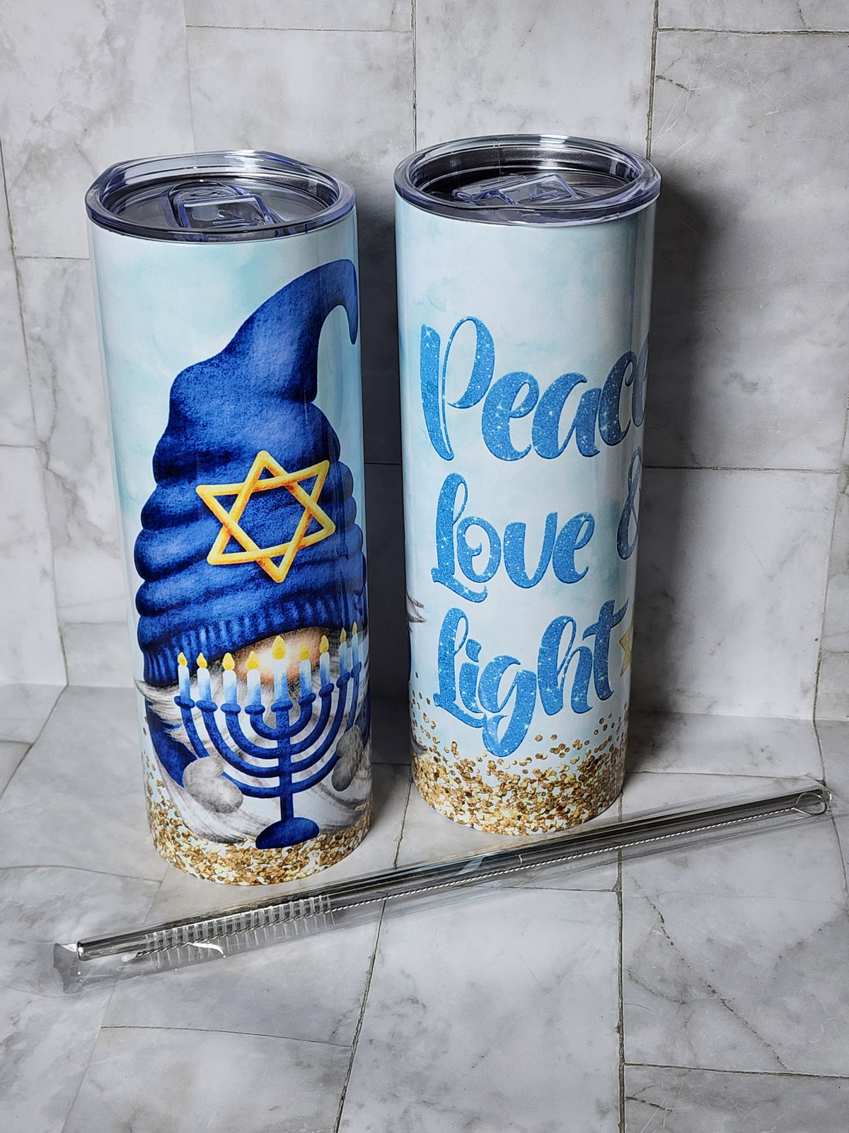 Custom 20oz Skinny Tumbler (Shipping Included)