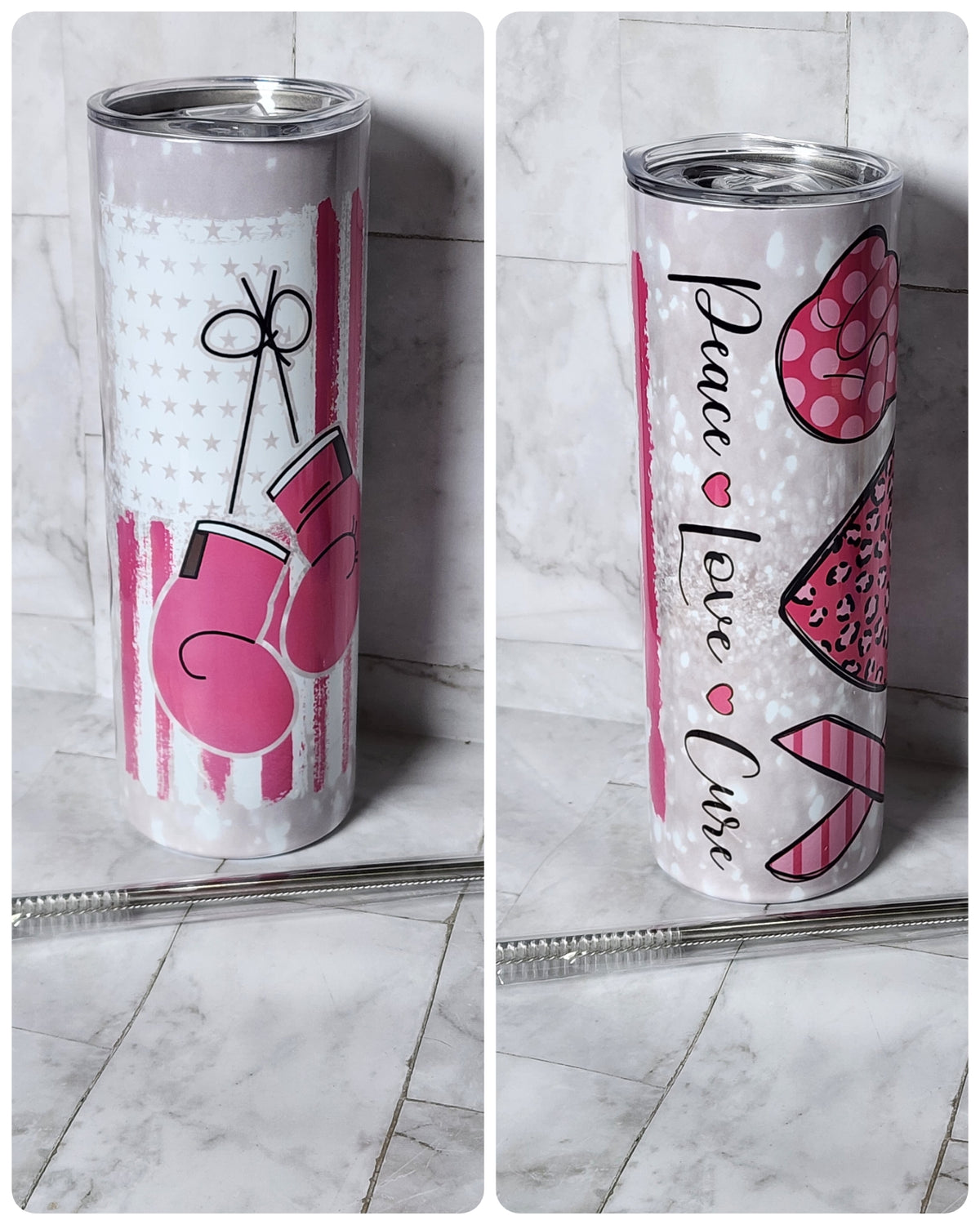 Custom 20oz Skinny Tumbler (Shipping Included)